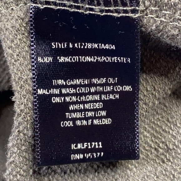 Sanctuary Green Camo Lace Up Sweatshirt Size Small - Picture 4 of 5